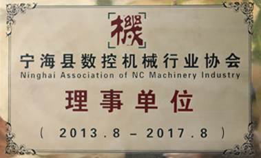寧海縣數控機械行業協會理事單位